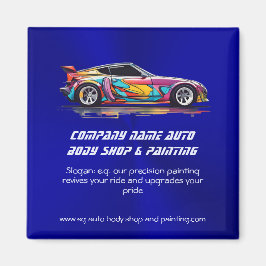 自動体ショップと絵を描精度 マグネット