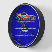 自動体ショップと絵を描精度 壁時計 (傾斜)