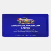 自動体ショップと絵を描精度 横断幕 (横)