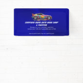 自動体ショップと絵を描精度 横断幕 (インサイチュ)