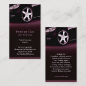 自動体ショップの名刺 名刺 (正面/裏面)