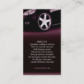 自動体ショップの名刺 名刺 (裏面)