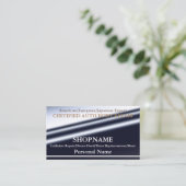 自動体ショップ名刺 名刺 (スタンド正面)