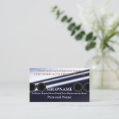 自動体ショップ名刺 名刺 (スタンド正面)