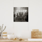 自動体ショップ， 1926.ヴィンテージ写真 ポスター (キッチン)