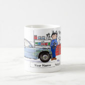 自動体修復、メス コーヒーマグカップ (中央)