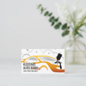 自動体絵を描サービス | 技術者 名刺 (スタンド正面)