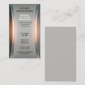 自動体絵画の |ビジネスモダンカード 名刺 (正面/裏面)