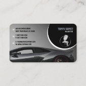 自動体絵画の |プロフェッショナルモダン業 名刺 (裏面)