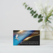 自動体絵画の |プロフェッショナル名刺 名刺 (スタンド正面)