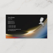 自動体絵画の |プロフェッショナル名刺 名刺 (裏面)