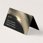 自動体絵画の |プロフェッショナル名刺 名刺 (裏面)