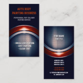 自動体絵画の |プロフェッショナル 名刺 (正面/裏面)