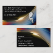 自動体絵画の |プロフェッショナル 名刺 (正面/裏面)