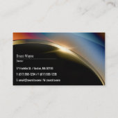 自動体絵画の |プロフェッショナル 名刺 (裏面)