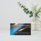 自動体絵画の |プロフェッショナル 名刺 (スタンド正面)