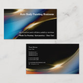 自動体絵画の |プロフェッショナル 名刺 (正面/裏面)