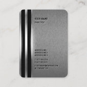 自動体絵画の |プロフェッショナル 名刺 (裏面)