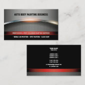 自動体絵画の |モダン | 名刺 (正面/裏面)