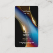 自動体絵画の |モダン | 名刺 (裏面)