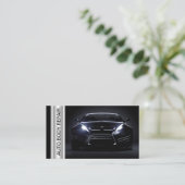 自動体衝突店舗の名刺 名刺 (スタンド正面)