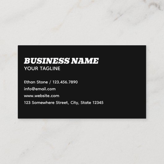 自動体車QR 名刺 (裏面)