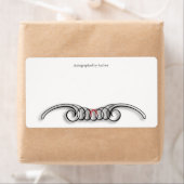 自動作家蔵書票 ラベル (インサイチュ)