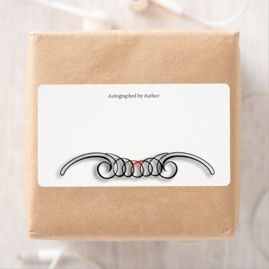 自動作家蔵書票 ラベル (インサイチュ)