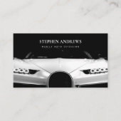 自動修すごい理のクリーニングの自動車自動詳細 名刺 (正面)