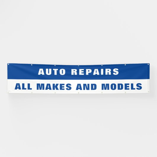 自動修カスタマイズ復すべての製造およびモデルのサイズが大きい 横断幕 (横)