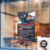 自動修カスタマイズ理店サービス修理リストプロ ウィンドウサイン (カフェ窓)