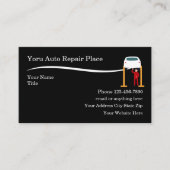 自動修クール復サービモダンス 名刺 (正面)