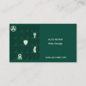 自動修復と整備士 名刺 (正面)