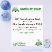 自動修復フライヤー チラシ (シングル)