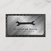 自動修復プロフェッショナルメタル&スチール車の 名刺 (正面)