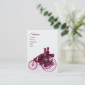 自動修復モノグラム車のパープルエッグシェル 名刺 (スタンド正面)