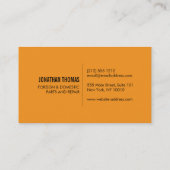 自動修復レンチロゴII名刺 名刺 (裏面)