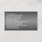 自動修復名刺 名刺 (裏面)