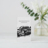 自動修復整備士車愛好家 名刺 (スタンド正面)