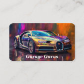 自動修復/整備士 名刺 (正面)