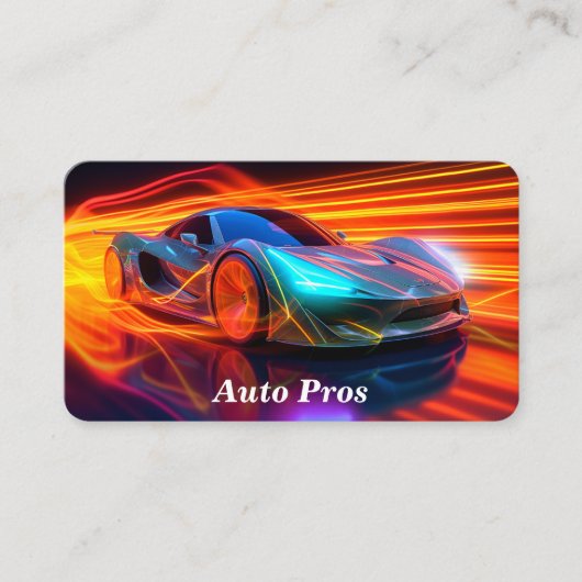 自動修復/整備士 名刺 (正面)