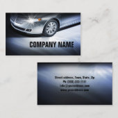 自動修理サービスショップカー詳細 名刺 (正面/裏面)