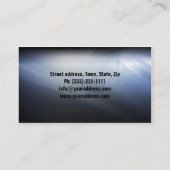 自動修理サービスショップカー詳細 名刺 (裏面)