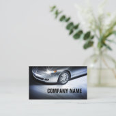 自動修理サービスショップカー詳細 名刺 (スタンド正面)