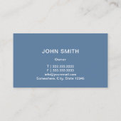 自動修理プロフェッショナルカ車のー整備士 名刺 (裏面)