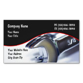 自動修理名刺マグネット マグネット名刺 (正面)