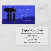 自動修理工場の名刺 名刺 (正面/裏面)