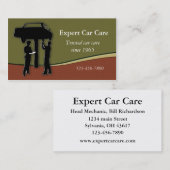 自動修理工場の名刺 名刺 (正面/裏面)