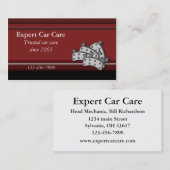 自動修理工場の名刺 名刺 (正面/裏面)