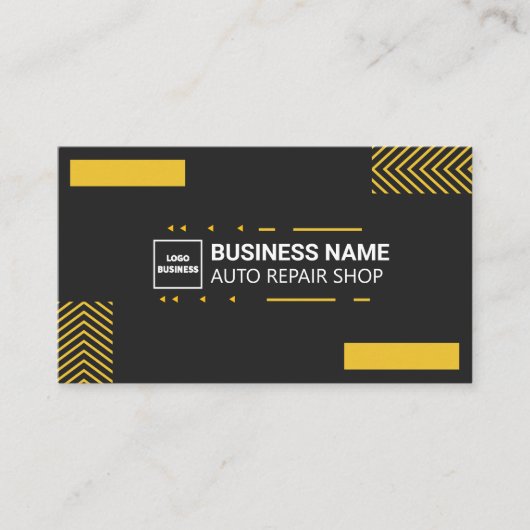 自動修理工場プロフェッショナル整備士BSカード | 名刺 (正面)